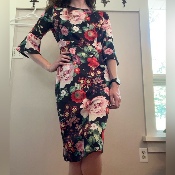 NY&Co Floral Dress size medium - Picture 1 of 4